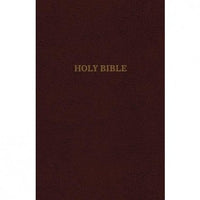 KJV Reference Bible, Burgundy, Personal Size, Giant Print
