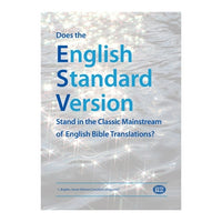 Does the English Standard Version stand in the Classic Mainstream of English Bible Translations?
