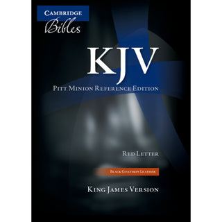 KJV Pitt Minion Reference Edition Brown goatskin leather