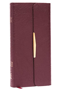 KJV Checkbook Bible with Flap, Black