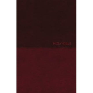 NKJV Value Thinline Bible, Compact, Burgundy, Red Letter Ed.