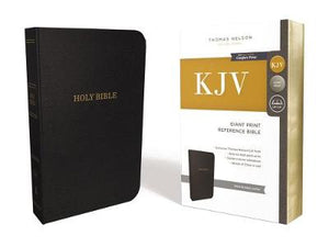 KLV Reverence Bible ,Black, Giant Print,