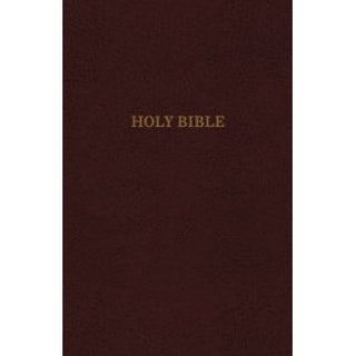 KJV Reference Bible, Burgundy, Giat Print, Red Letter Ed.