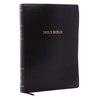 KJV Ref. Bible, Black Super Giant Print Bible