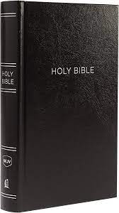 NKJV Personal Size Giant Print Reference Bible Black Hardback