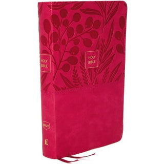 NKJV End-of-Verse Reference Bible, Personal Size, Pink