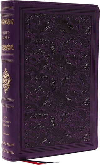 NKJV Wide-Margin Reference Bible, Purple