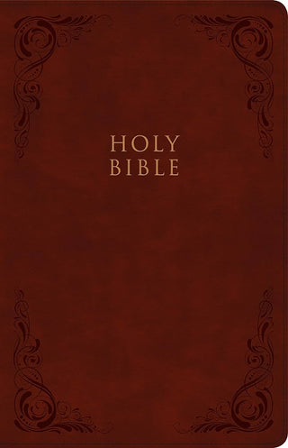 Holman KJV Large Print Personal Size Reference Bible, Burgundy Leathertouch