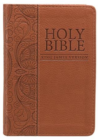 KJV Mini Pocket Bible, Tan