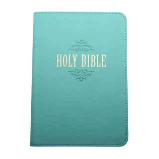 KJV Large Print Compact Bible, Teal