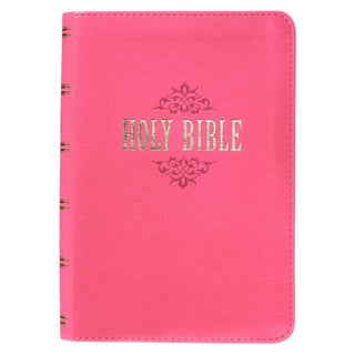 KJV Large Print Compact Bible, Pink