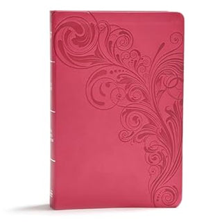 KJV Giant Print Reference Bible, Pink Leather