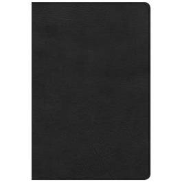 KJV Giant Print Reference Bible, Black Leather