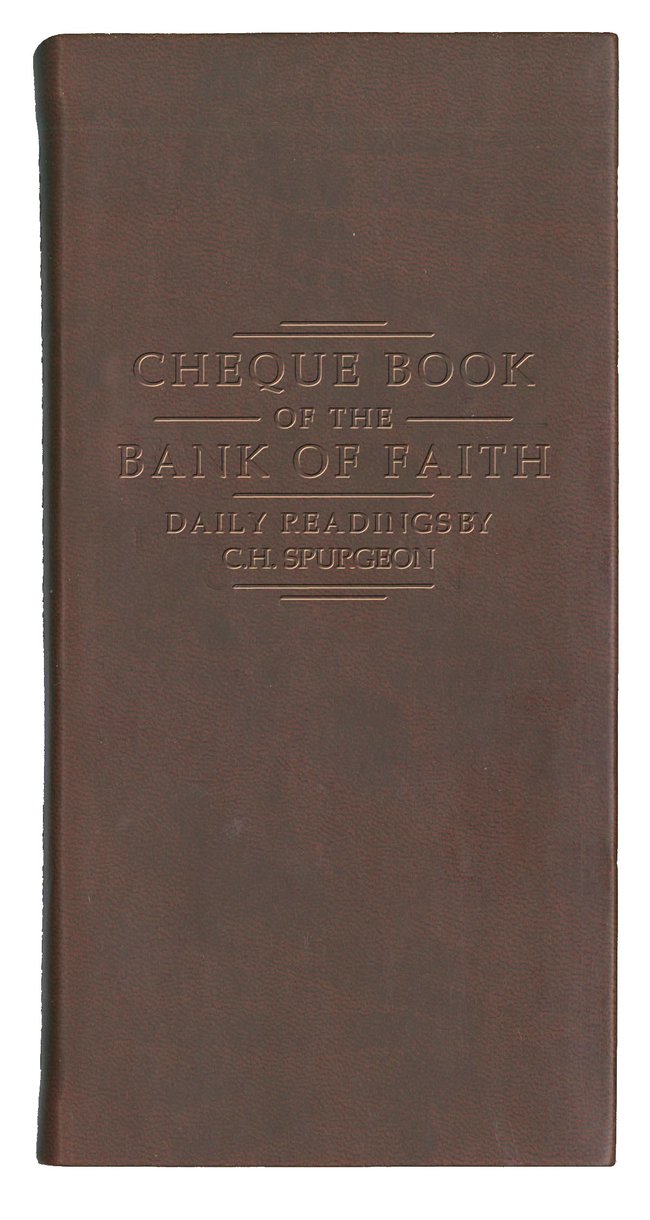 Cheque Book of the Bank of Faith: Daily Readings Burgundy