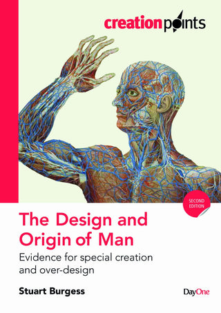 The Design and Origin of Man by Stuart Burgess cover image.