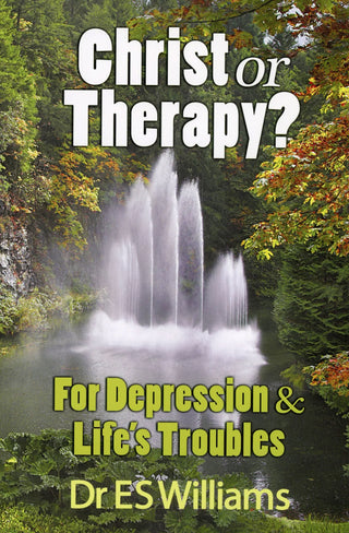 Christ or Therapy? by E S Williams cover image.