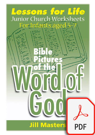 Junior Church Infants Bible Pictures of the Word of God pdf cover