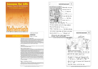 Junior Church Infants Nehemiah spread image.