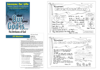 Junior Church Infants Our God Is spread image.