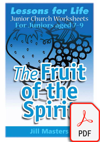 Junior Church Juniors The Fruit of the Spirit pdf Cover