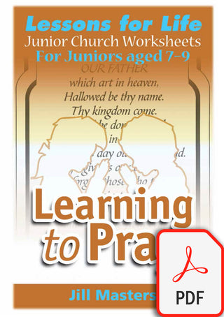 Junior Church Juniors Learning to Pray pdf Cover