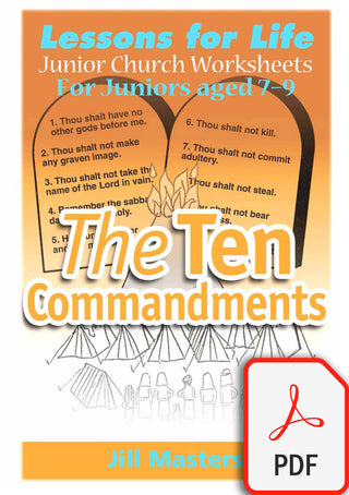 Junior Church Juniors The Ten Commandments pdf Cover