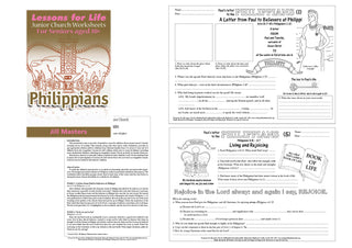 Junior Church Seniors Philippians Spread