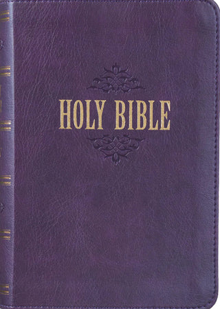 KJV Compact Large Print Purple cover image.
