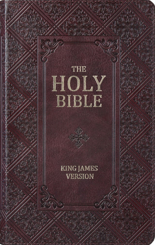 KJV Giant Print Bible Brown, Thumb Index cover image.