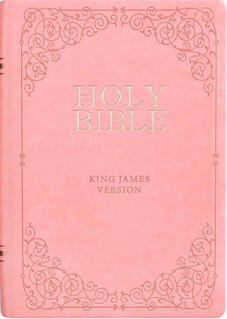 KJV Giant Print Bible Pink cover image.