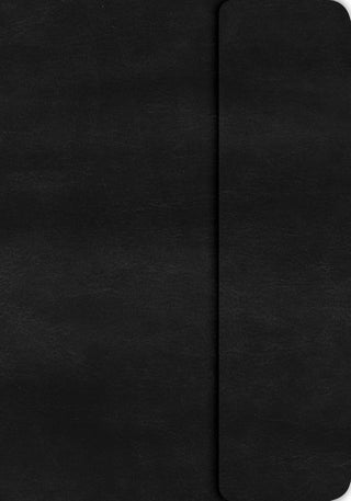 KJV Large Print Compact Reference Bible Black Leathertouch cover image.