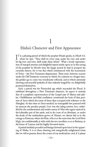 Elisha: His Early Ministry