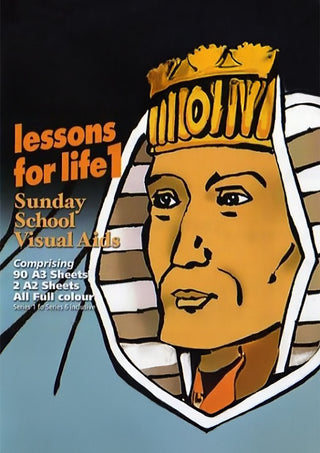 Lessons for Life 1 Sunday School Visual Aids cover sheet image.