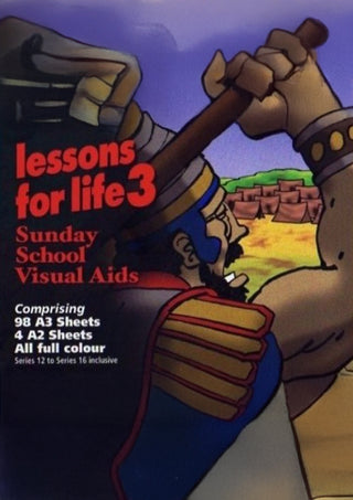 Lessons for Life 3 Sunday School Visual Aids cover image.