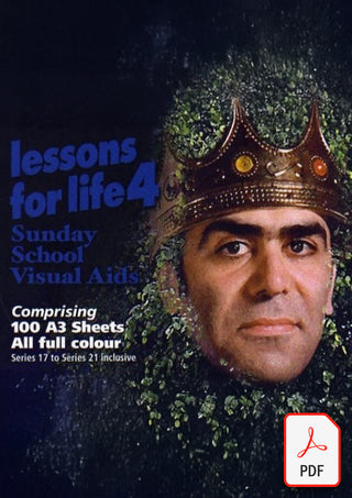 Lessons for Life 4 Sunday School Visual Aids cover sheet image.