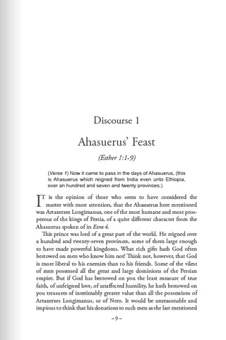 Discourses on the Book of Esther