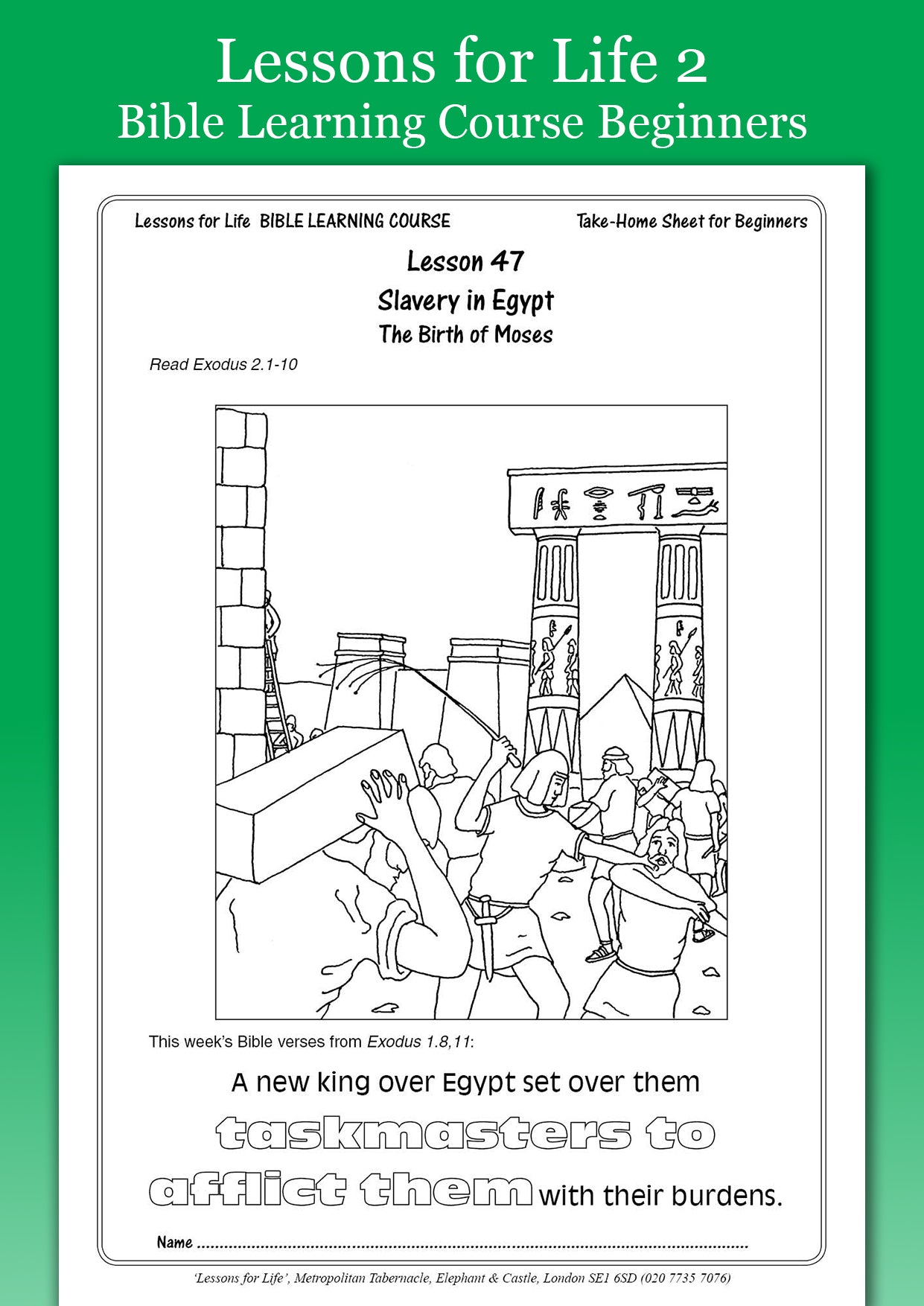 Lessons for Life Beginners Bible Learning Course 2 (9781111130404 ...
