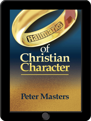 Hallmarks of Christian Character by Peter Masters kindle version cover image.