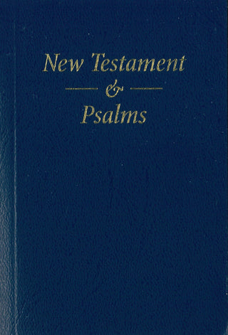 Nonpareil New Testament and Psalms Blue cover image.
