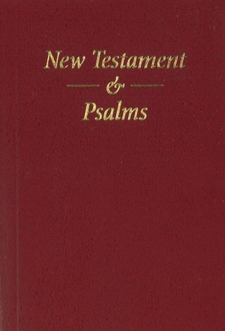 Pocket New Testament and Psalms Red cover image