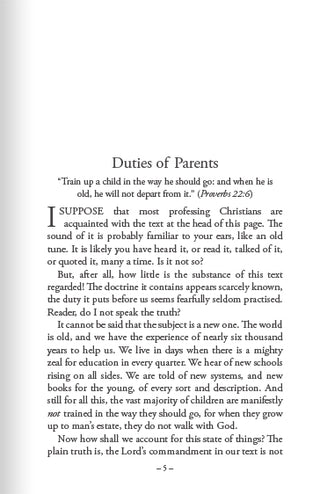 Duties of Parents