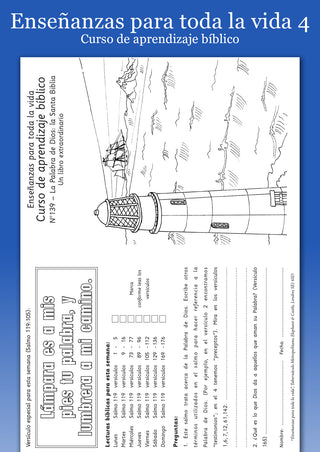 Spanish Lessons for Life 4 Bible Learning Course