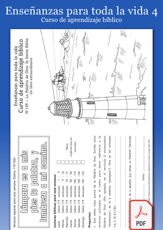 Spanish Lessons for Life 4 Bible Learning Course PDF version