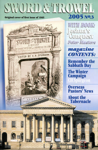 Sword & Trowel magazine 2005 No 3 cover image.