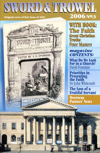 Sword & Trowel magazine 2006 No 3 cover image.