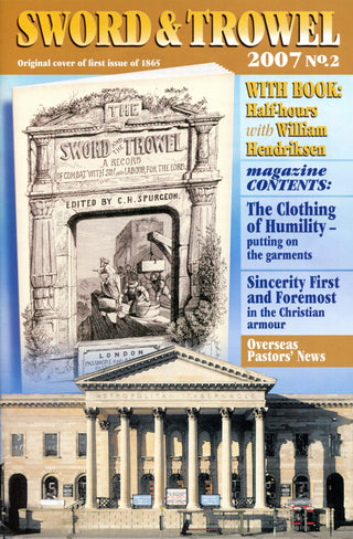 Sword & Trowel magazine 2007 No 2 cover image.