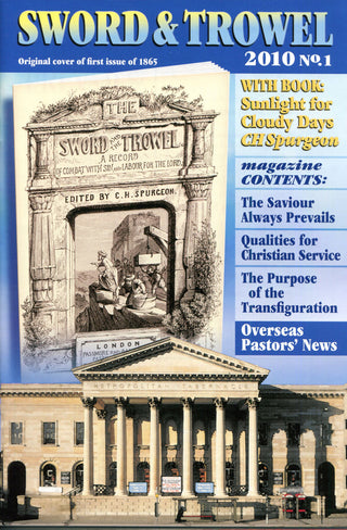 Sword & Trowel magazine 2010 No 1 cover image.