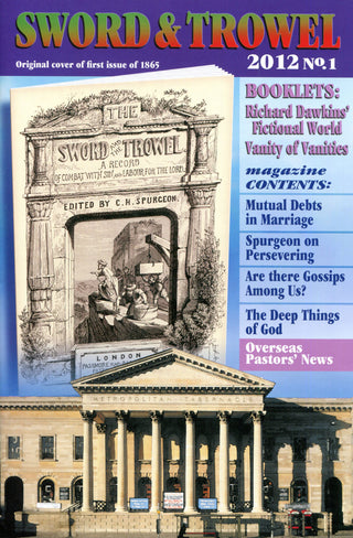 Sword & Trowel magazine 2012 No 1 cover image.