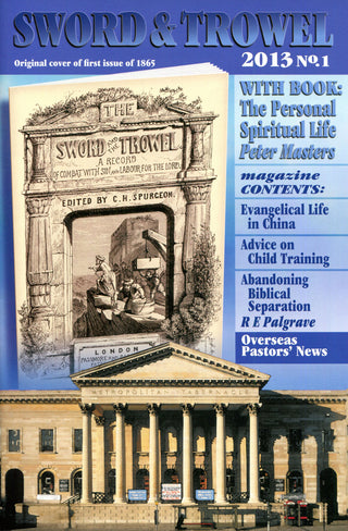 Sword & Trowel magazine 2013 No 1 cover image.