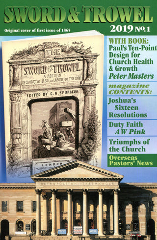 Sword & Trowel magazine 2019 No 1 cover image.
